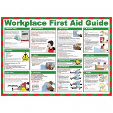 Workplace First Aid Guide Poster